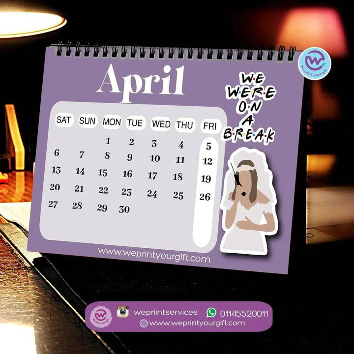 Calendar - Friends - WE PRINT