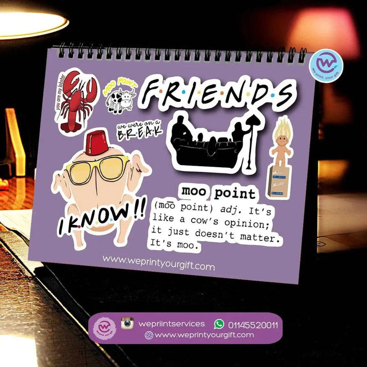 Calendar - Friends - WE PRINT