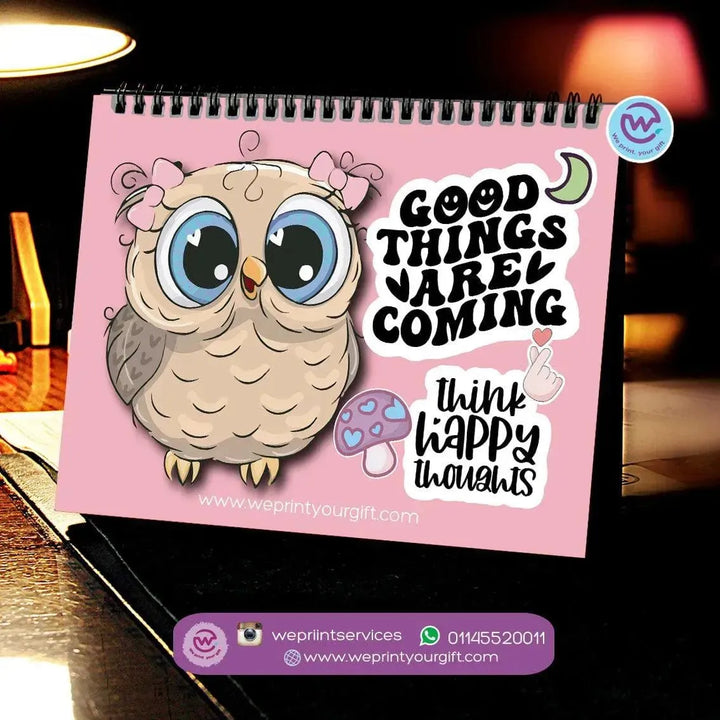 Calendar - owl - WE PRINT