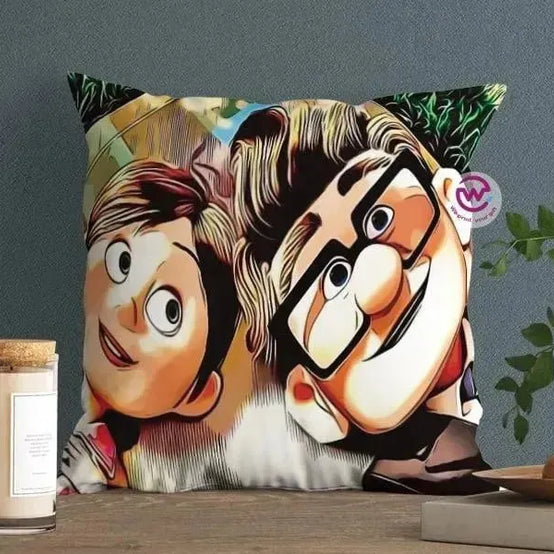 Canvas Cushion-Square Shape - Cartoon Up - WE PRINT