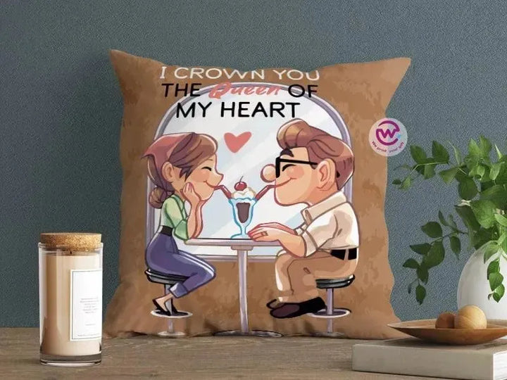 Canvas Cushion-Square Shape - Cartoon Up - WE PRINT