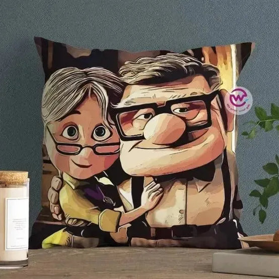 Canvas Cushion-Square Shape - Cartoon Up - WE PRINT