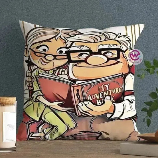 Canvas Cushion-Square Shape - Cartoon Up - WE PRINT