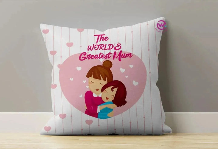 Canvas Cushion-Square Shape - Mother's Day-A - WE PRINT