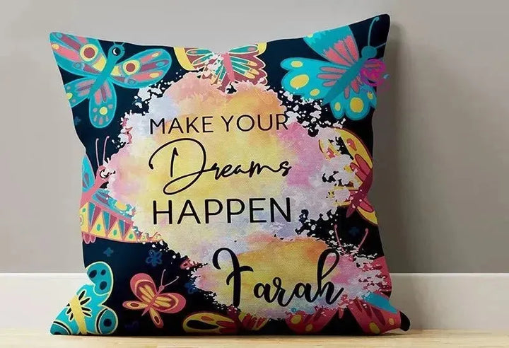 Canvas Cushion-Square Shape - Motivation - WE PRINT