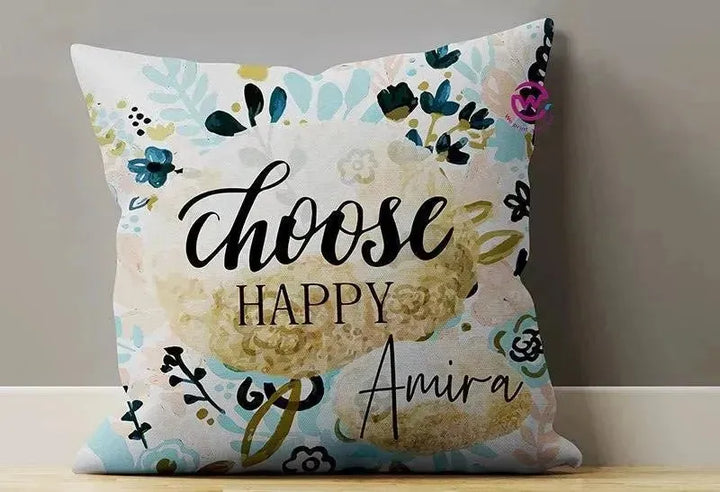 Canvas Cushion-Square Shape - Motivation - WE PRINT