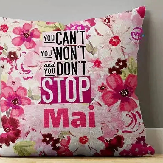 Canvas Cushion-Square Shape - Motivation - WE PRINT