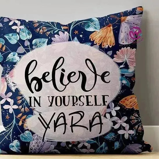 Canvas Cushion-Square Shape - Motivation - WE PRINT