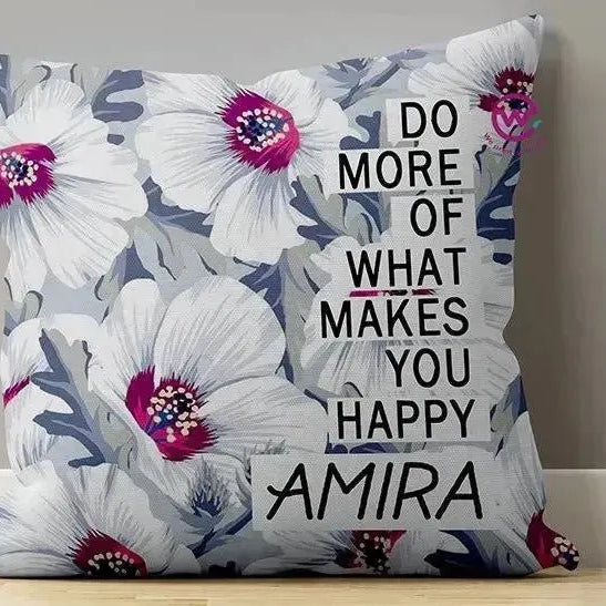 Canvas Cushion-Square Shape - Motivation - WE PRINT