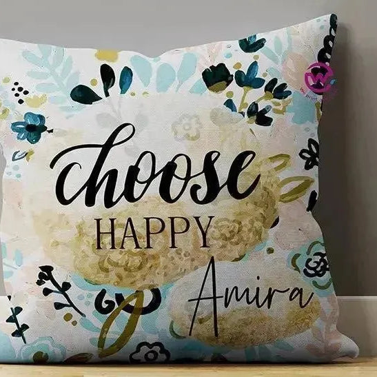 Canvas Cushion-Square Shape - Motivation - WE PRINT