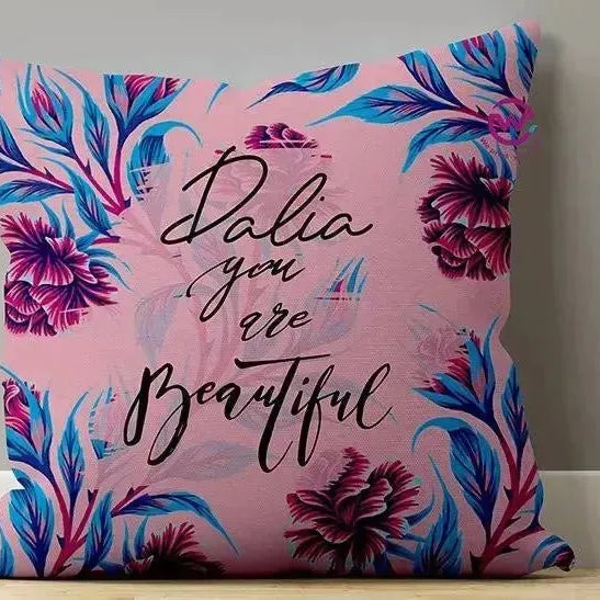 Canvas Cushion-Square Shape - Motivation - WE PRINT