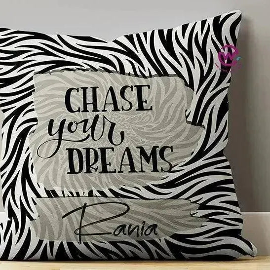 Canvas Cushion-Square Shape - Motivation - WE PRINT
