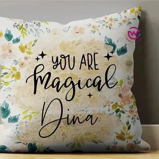 Canvas Cushion-Square Shape - Motivation - WE PRINT