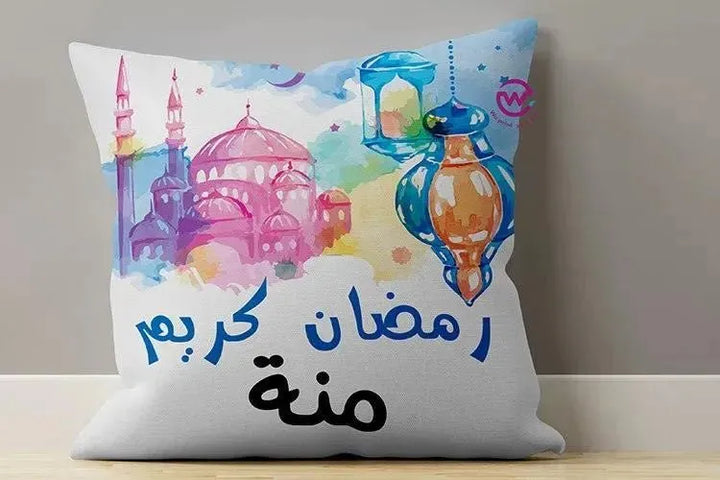 Canvas Cushion-Square Shape - Ramadan -A - WE PRINT