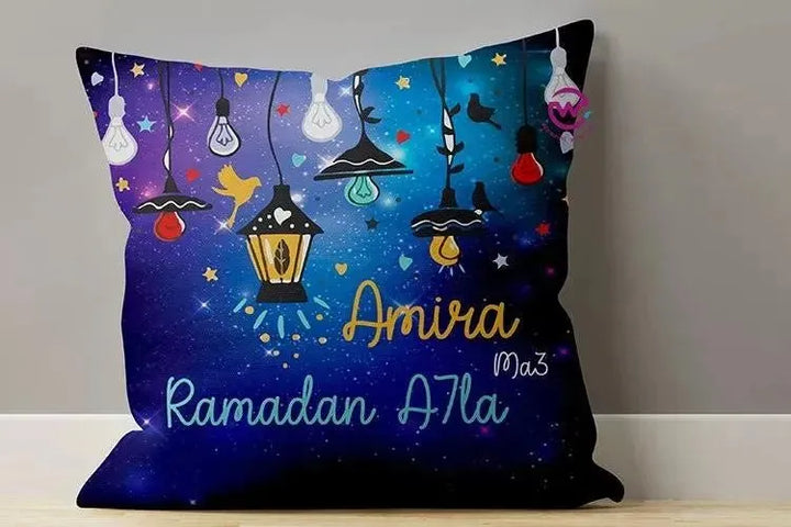 Canvas Cushion-Square Shape - Ramadan -A - WE PRINT