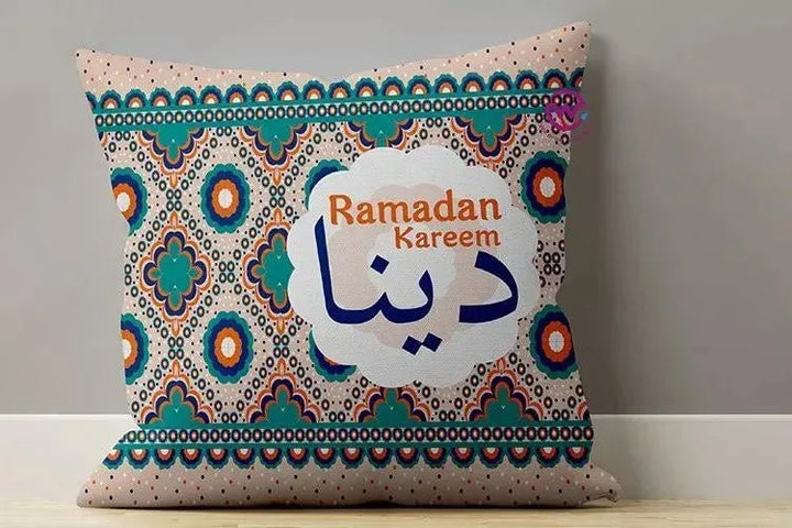 Canvas Cushion-Square Shape - Ramadan -A - WE PRINT