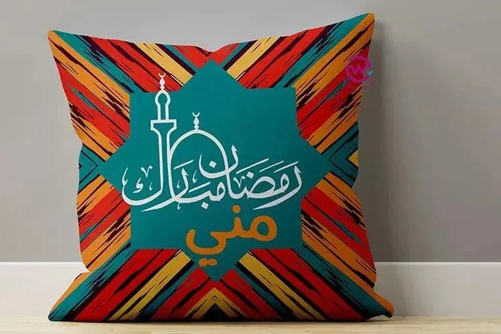 Canvas Cushion-Square Shape - Ramadan -A - WE PRINT