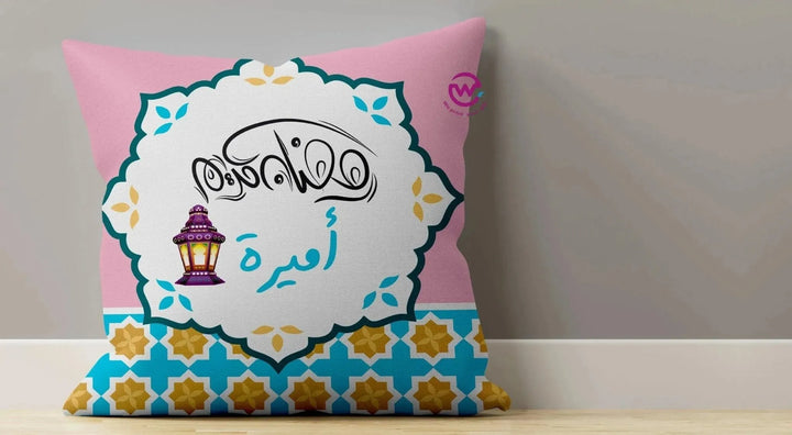 Canvas Cushion-Square Shape - Ramadan -A - WE PRINT