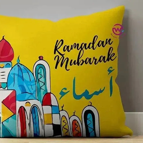 Canvas Cushion-Square Shape - Ramadan -A - WE PRINT