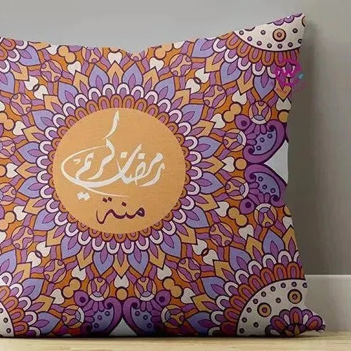 Canvas Cushion-Square Shape - Ramadan -A - WE PRINT