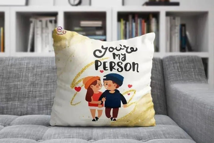 Canvas Cushion-Square Shape - Valentine's Day - WE PRINT