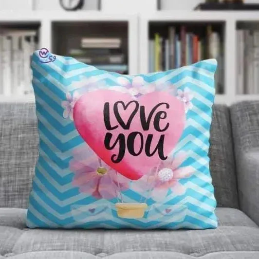 Canvas Cushion-Square Shape - Valentine's Day - WE PRINT
