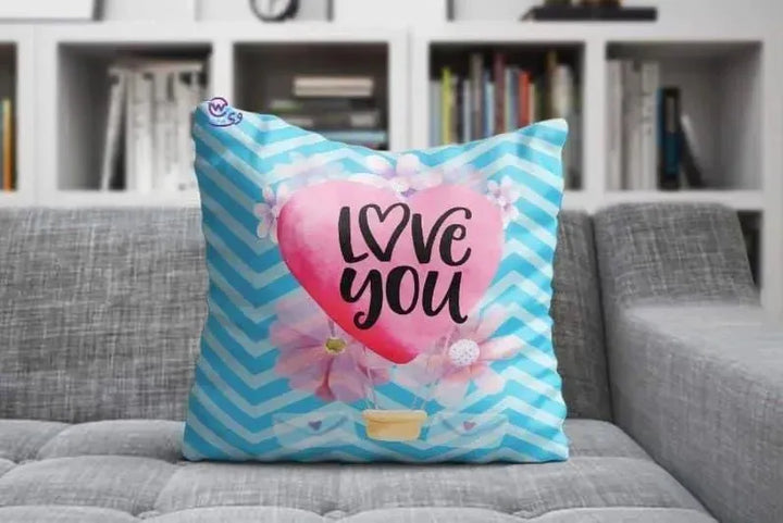 Canvas Cushion-Square Shape - Valentine's Day - WE PRINT