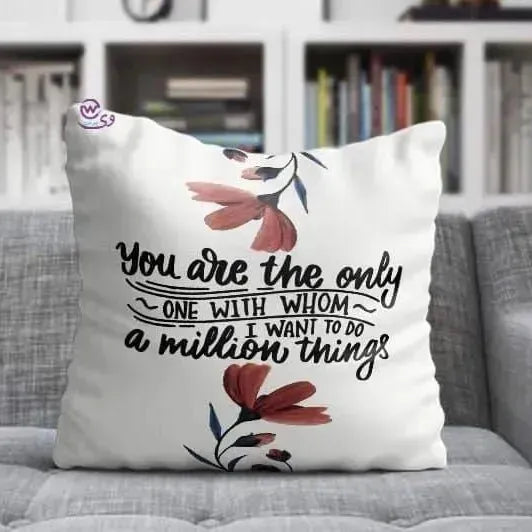 Canvas Cushion-Square Shape - Valentine's Day - WE PRINT