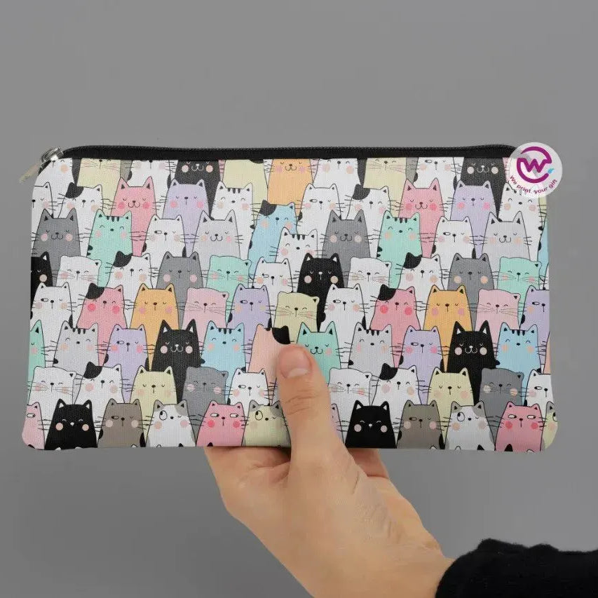 Canvas - Pencil Case -Background Designs - WE PRINT