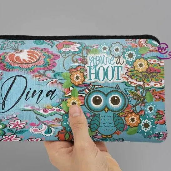 Canvas - Pencil Case -Cute owl - WE PRINT