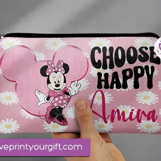 Canvas -Pencil Case -Disney-minnie mouse - WE PRINT