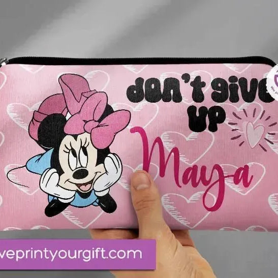 Canvas -Pencil Case -Disney-minnie mouse - WE PRINT