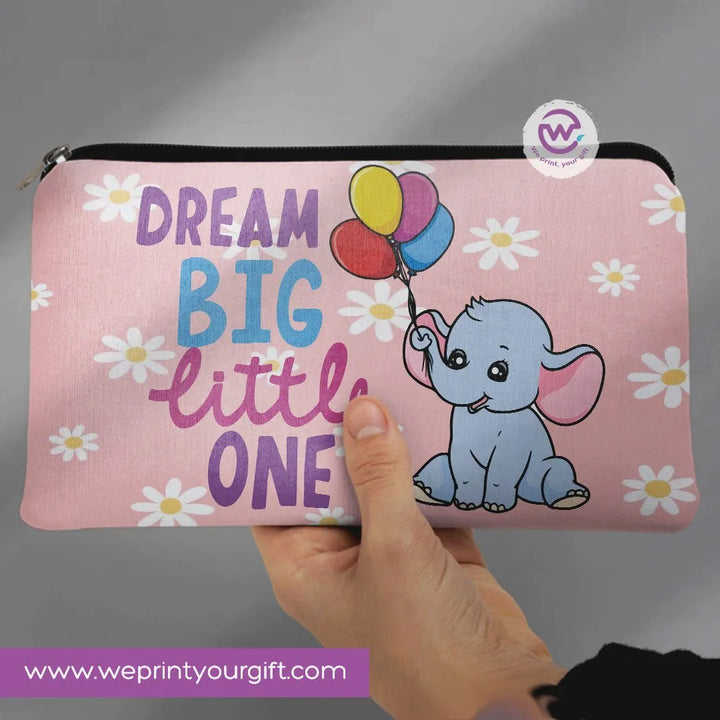 Canvas - Pencil Case -Elephant - WE PRINT