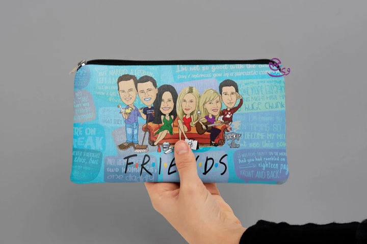 Canvas - Pencil Case -Friends series - WE PRINT