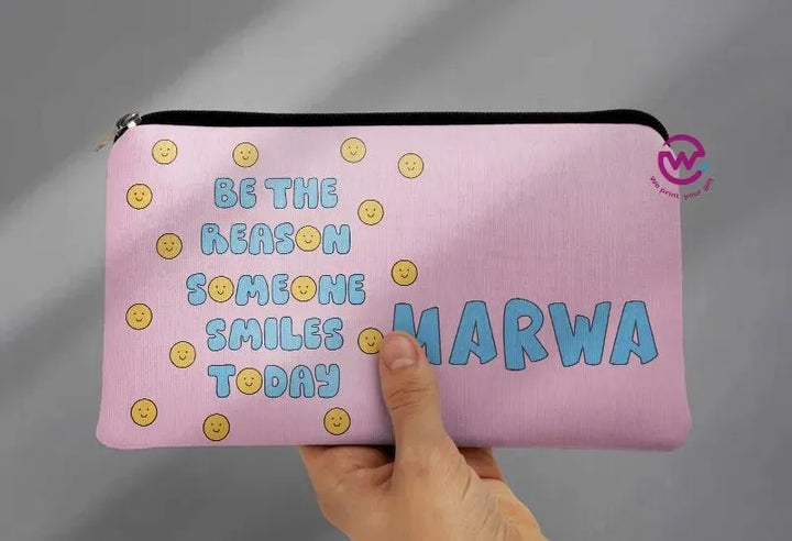 Canvas - Pencil Case -inspirational quotes - WE PRINT