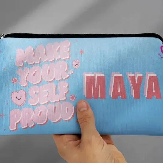 Canvas - Pencil Case -inspirational quotes - WE PRINT