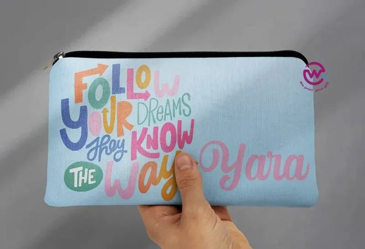 Canvas - Pencil Case -inspirational quotes - WE PRINT