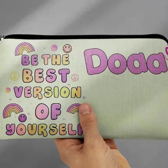 Canvas - Pencil Case -inspirational quotes - WE PRINT