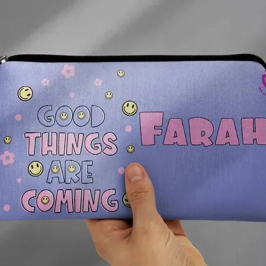 Canvas - Pencil Case -inspirational quotes - WE PRINT