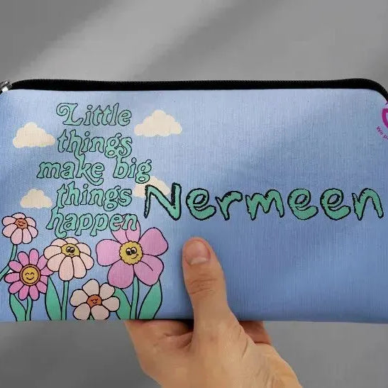 Canvas - Pencil Case -inspirational quotes - WE PRINT