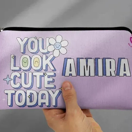 Canvas - Pencil Case -inspirational quotes - WE PRINT