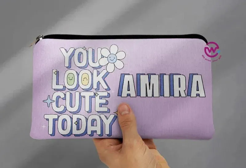 Canvas - Pencil Case -inspirational quotes - WE PRINT