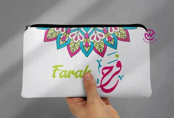 Canvas - Pencil Case - Mandala - WE PRINT