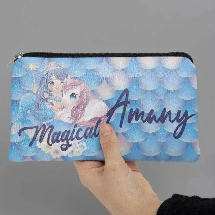 Canvas - Pencil Case - Mermaid - WE PRINT