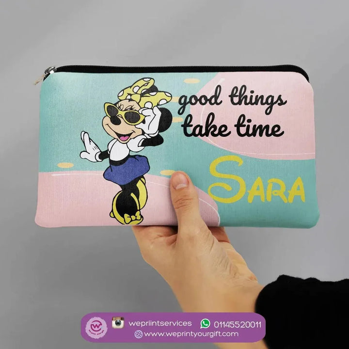 Canvas - Pencil Case - Minnie Mouse - WE PRINT