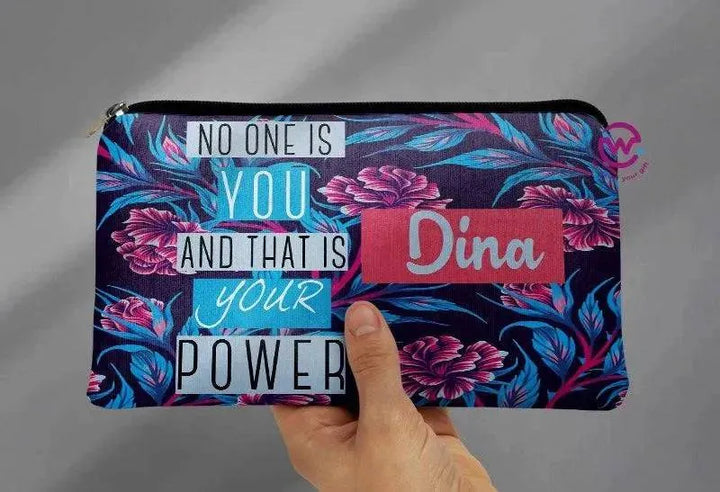 Canvas - Pencil Case - Names-B - WE PRINT