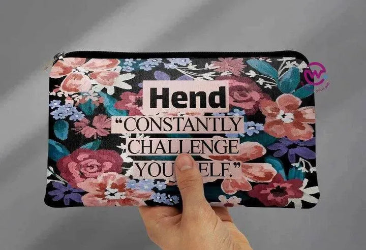 Canvas - Pencil Case - Names-B - WE PRINT