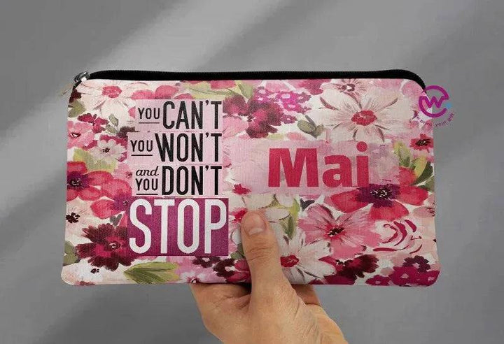 Canvas - Pencil Case - Names-B - WE PRINT