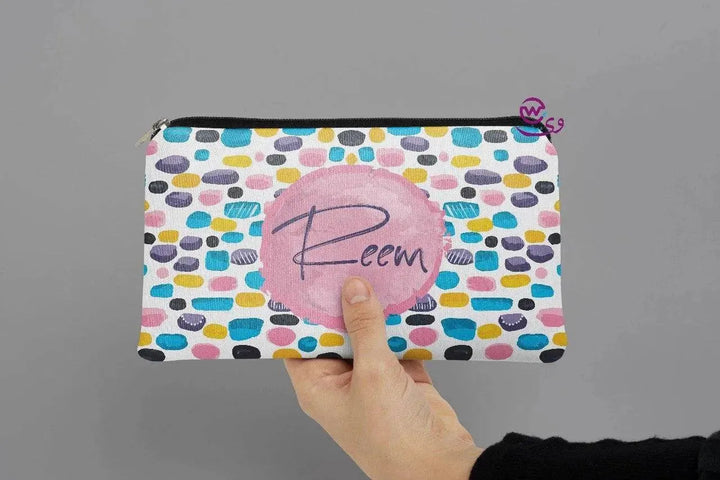 Canvas -Pencil Case -Names-C - WE PRINT