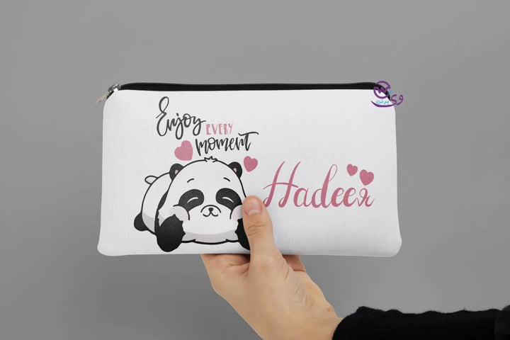 Canvas - Pencil Case - Panda - WE PRINT